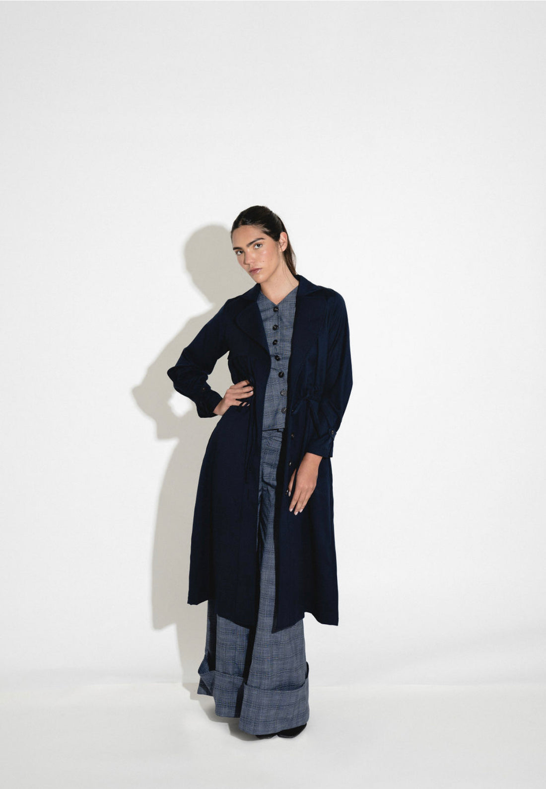 GIDEON COAT AZUL