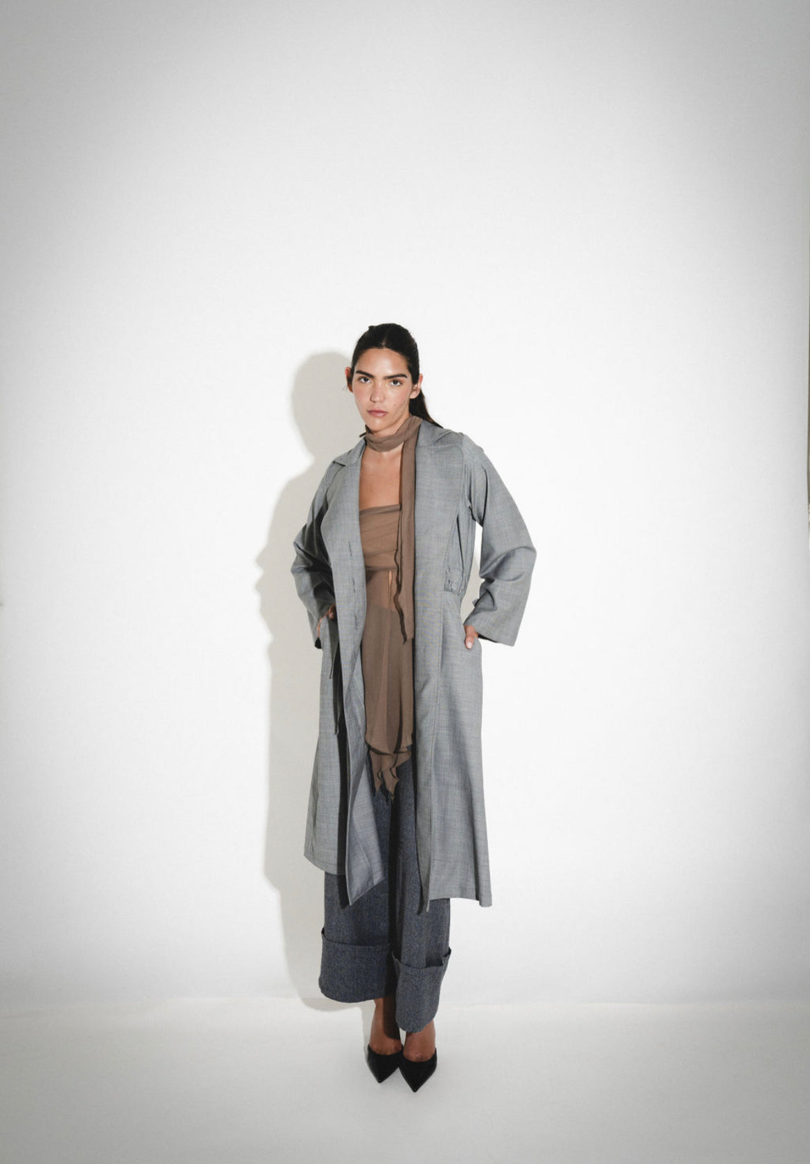 GIDEON COAT GRIS