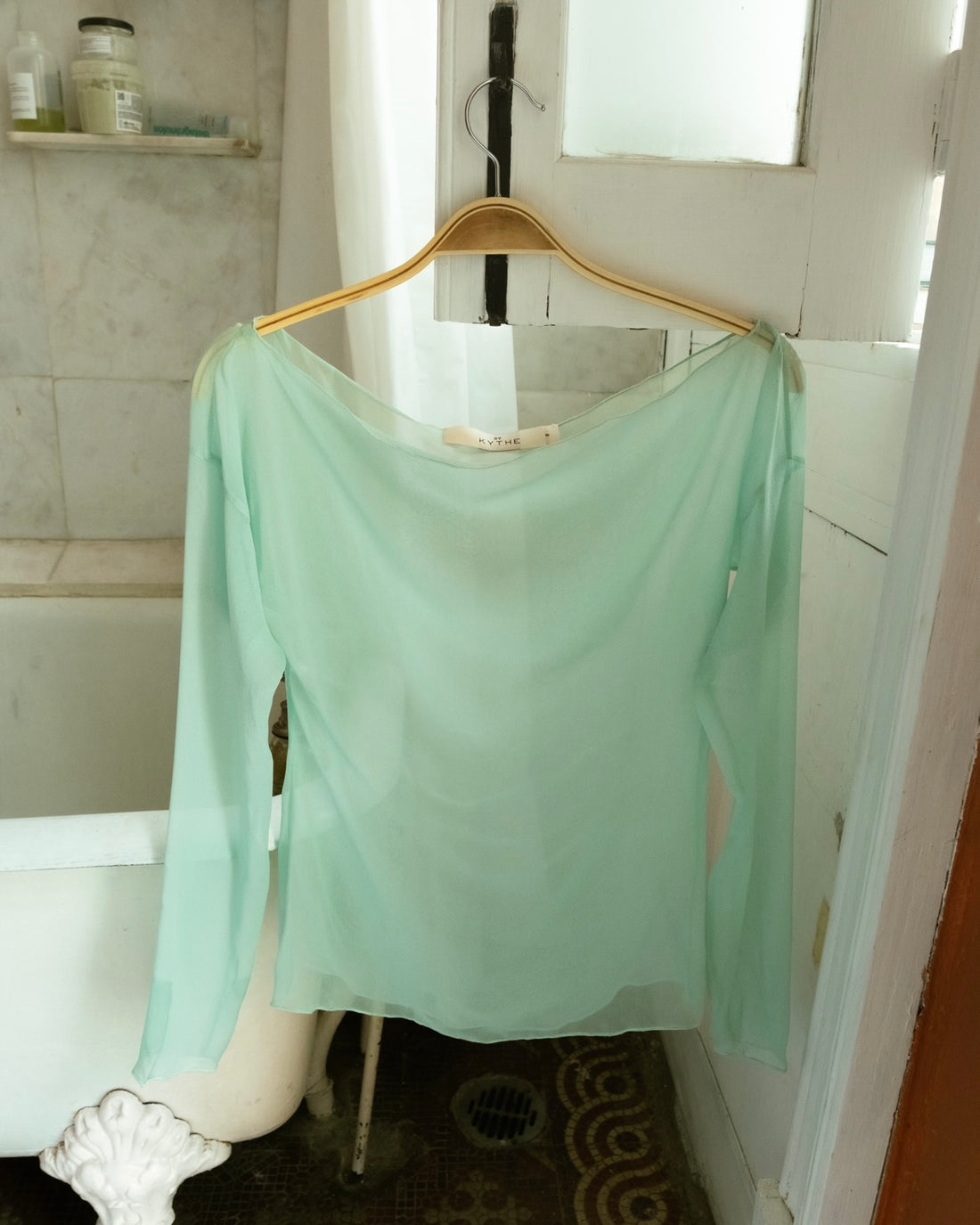 LIV BLOUSE TURQUESA