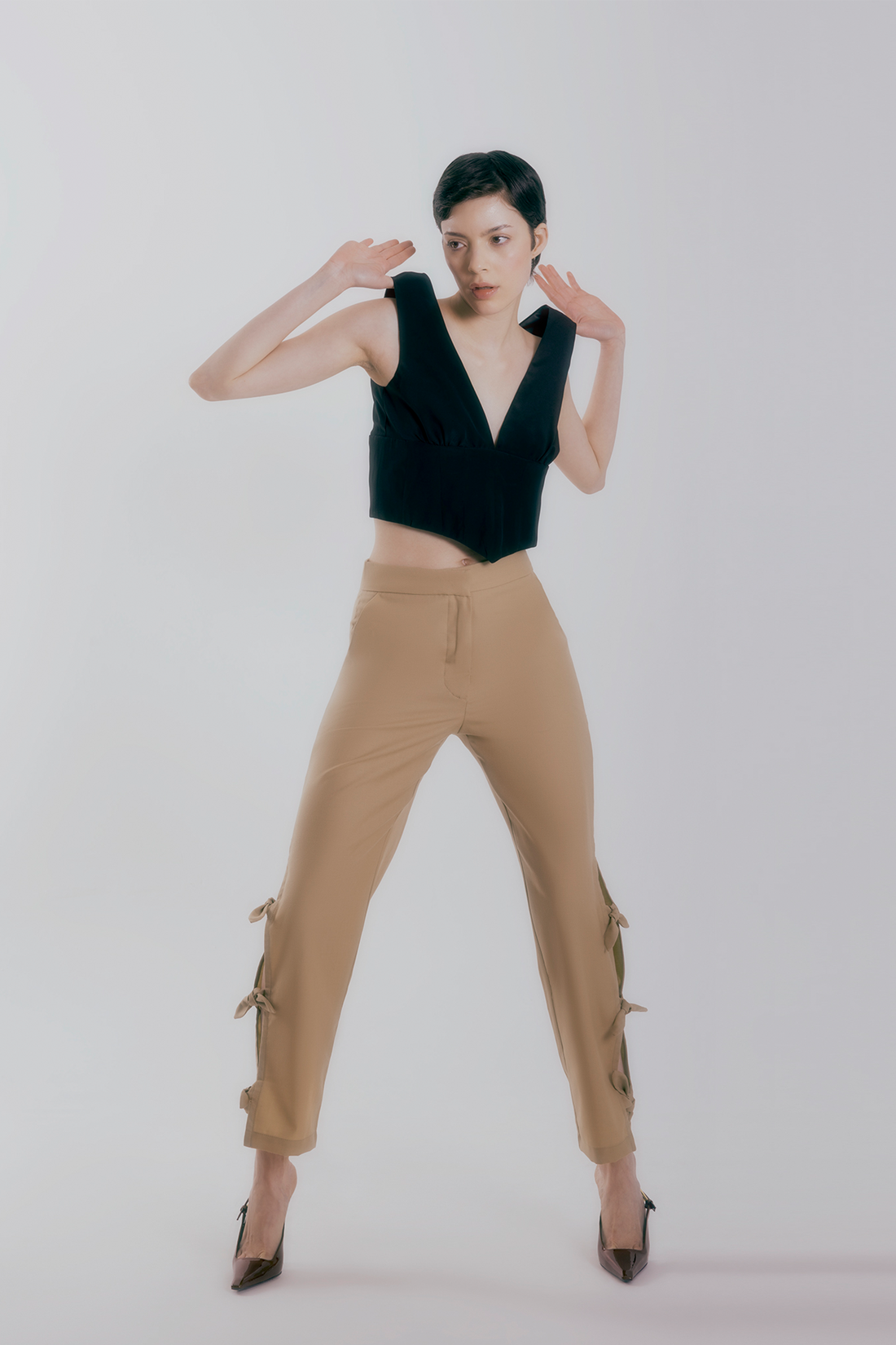 NATTIER CAQUI TROUSERS